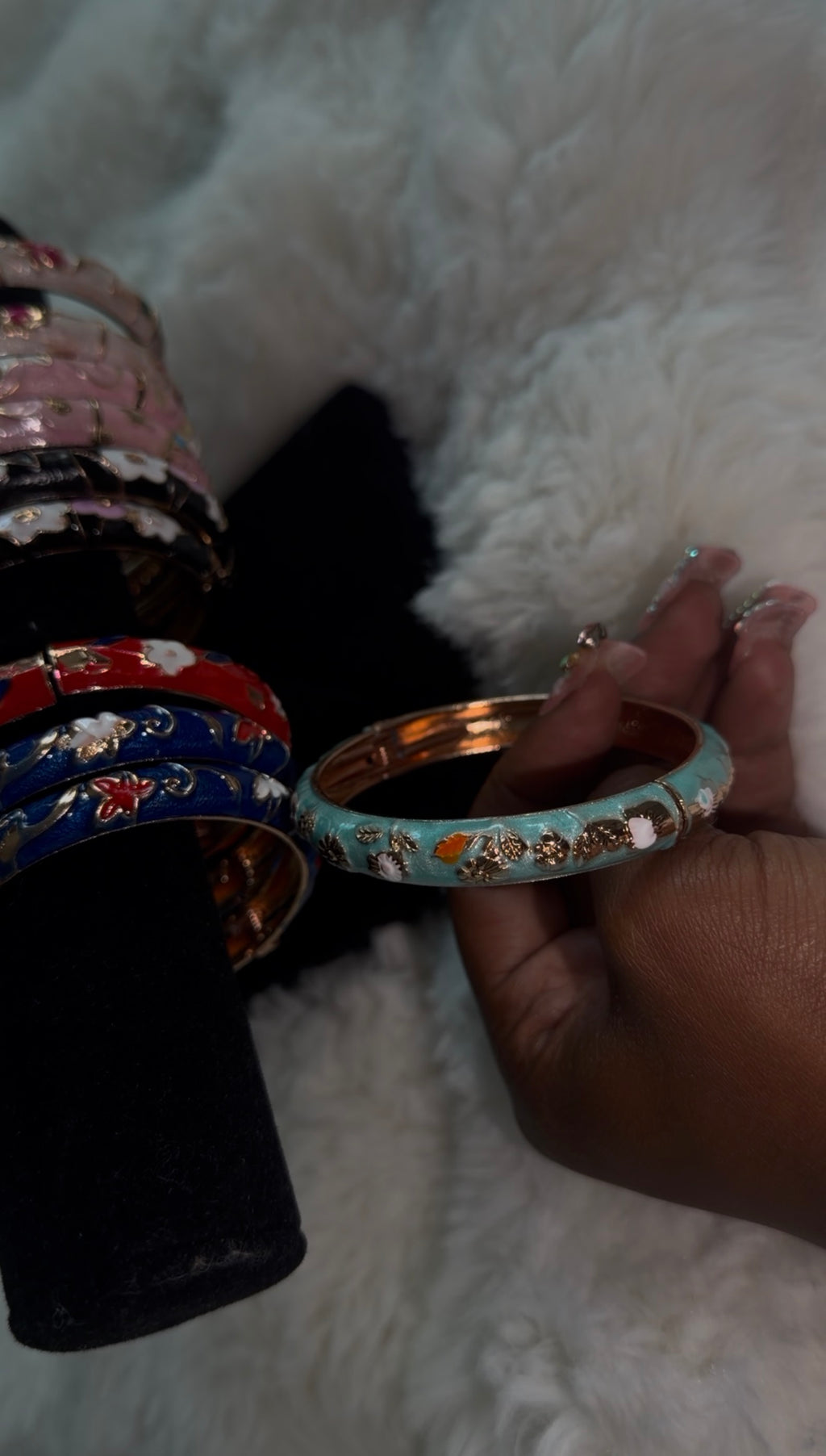 🌸 The Luxe Garden Bangles!