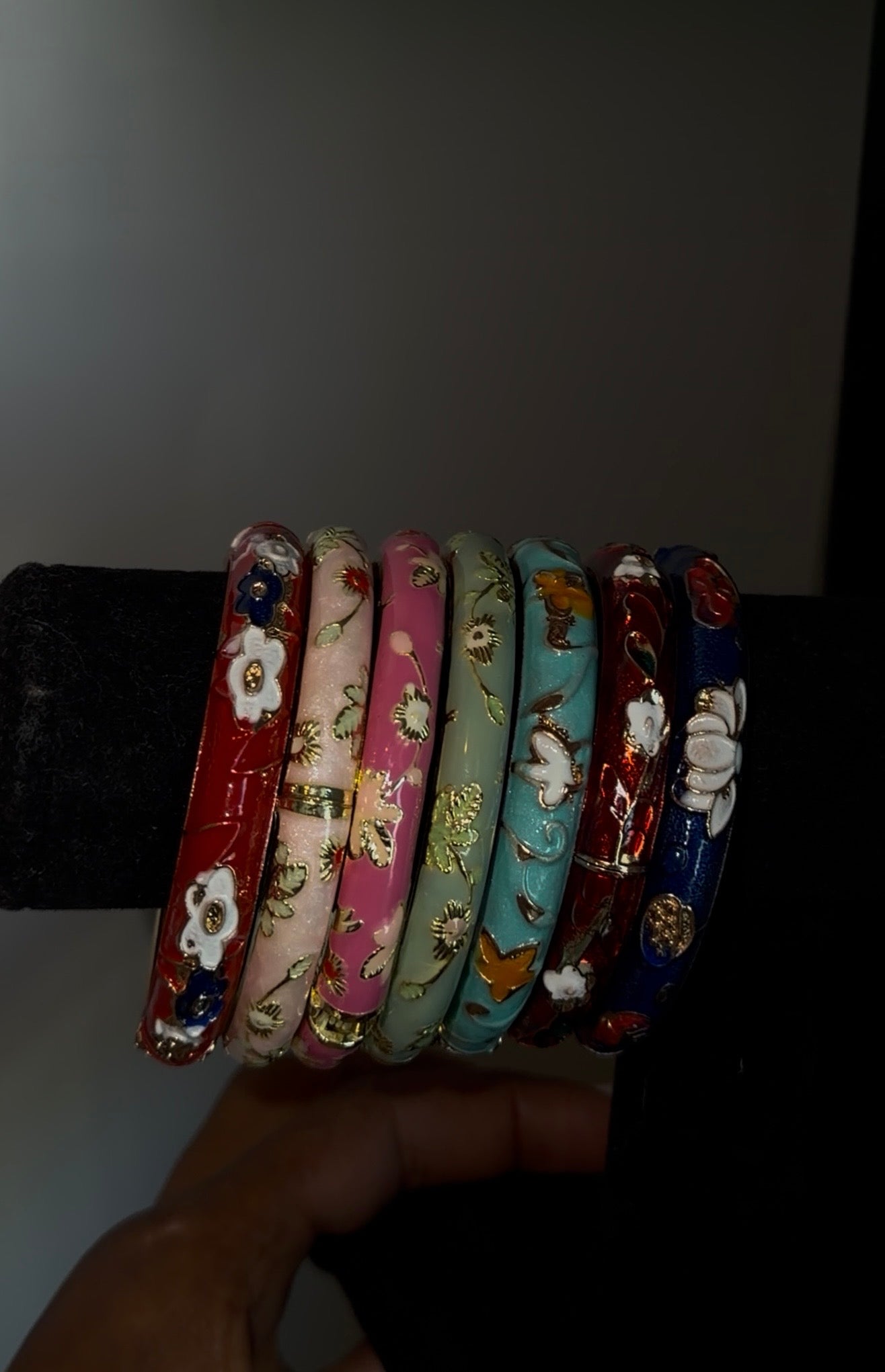 Luxe bloom bangles🌸✨