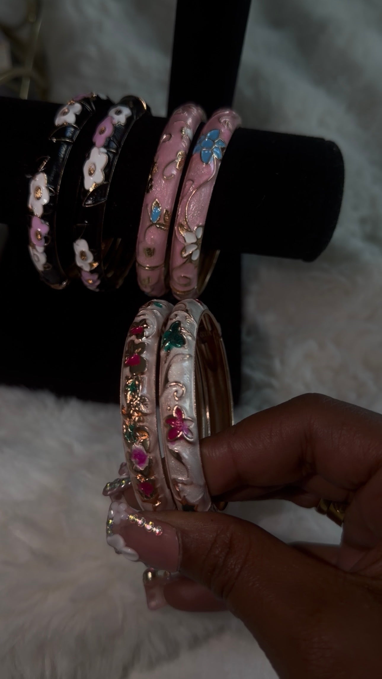 🌸 The Luxe Garden Bangles!